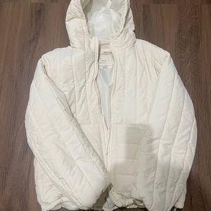 Hooded A new day coat